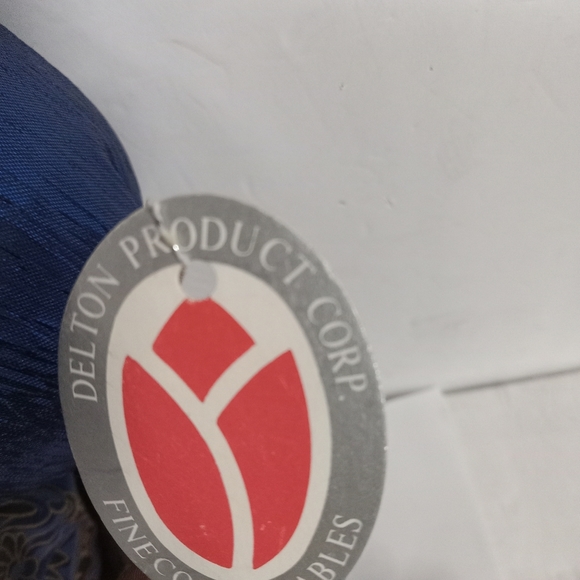 Delton Products Corp Fine Collectibles Porcelain Doll on Wooden Stand 16" - Picture 6 of 7